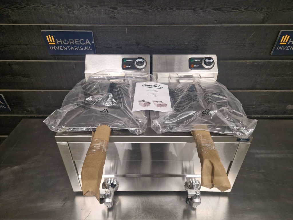 combisteel friteuse | tafelmodel | 2x8 liter | elektrisch | 230v