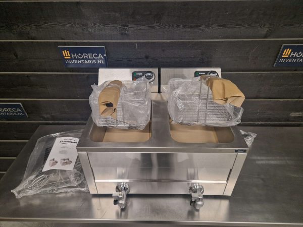 combisteel friteuse | tafelmodel | 2x8 liter | elektrisch | 230v