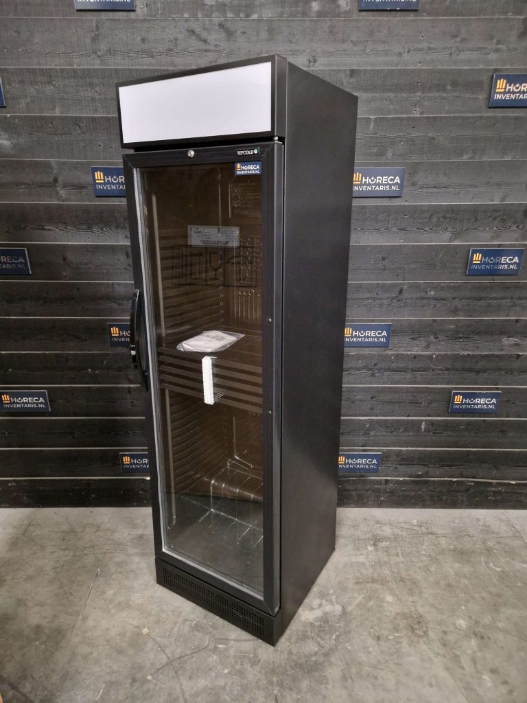 tefcold glasdeur koelkast | 1 deurs barkoeling | db105h