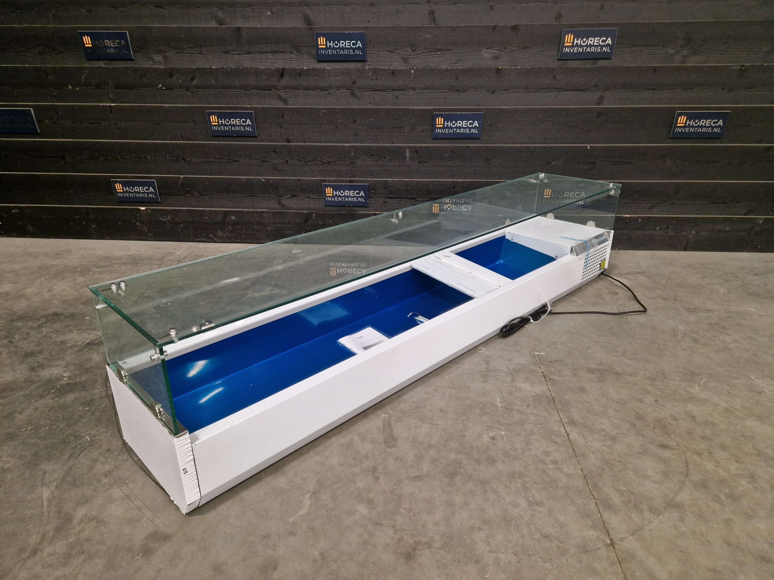 tefcold glasdeur koelkast | 1 deurs barkoeling | db105h