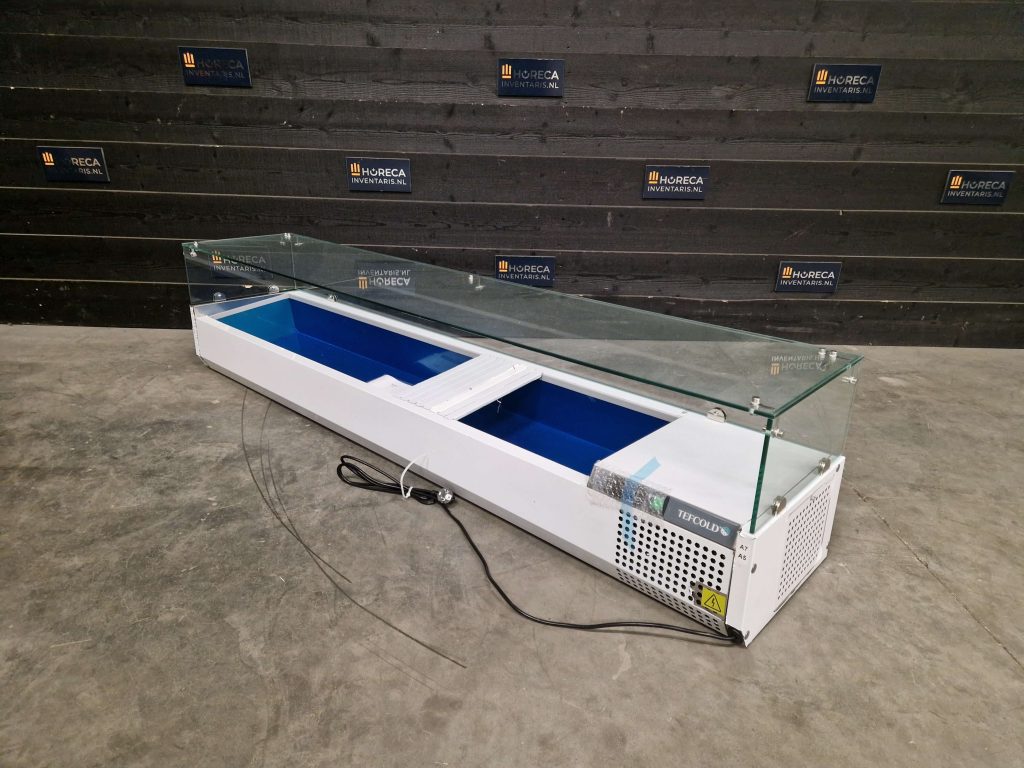 tefcold glasdeur koelkast | 1 deurs barkoeling | db105h