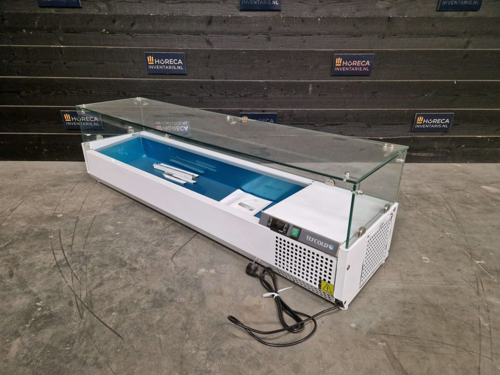 tefcold glasdeur koelkast | 1 deurs barkoeling | db105h