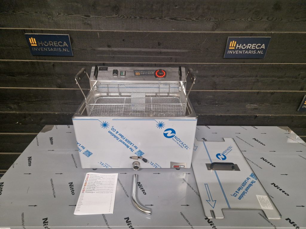 redfox oliebollen/vis friteuse | 16 liter | tafel model | elektrisch | 400v