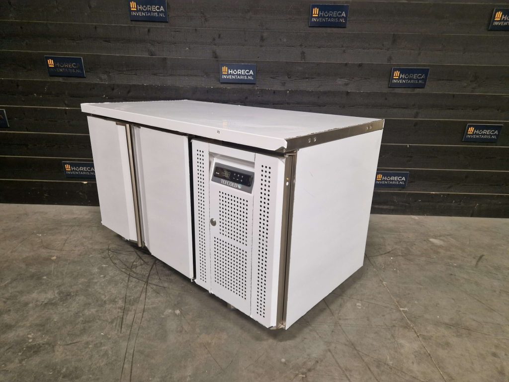 tefcold koelwerkbank | saladette | 3 deurs | rvs | sa1365 s/s