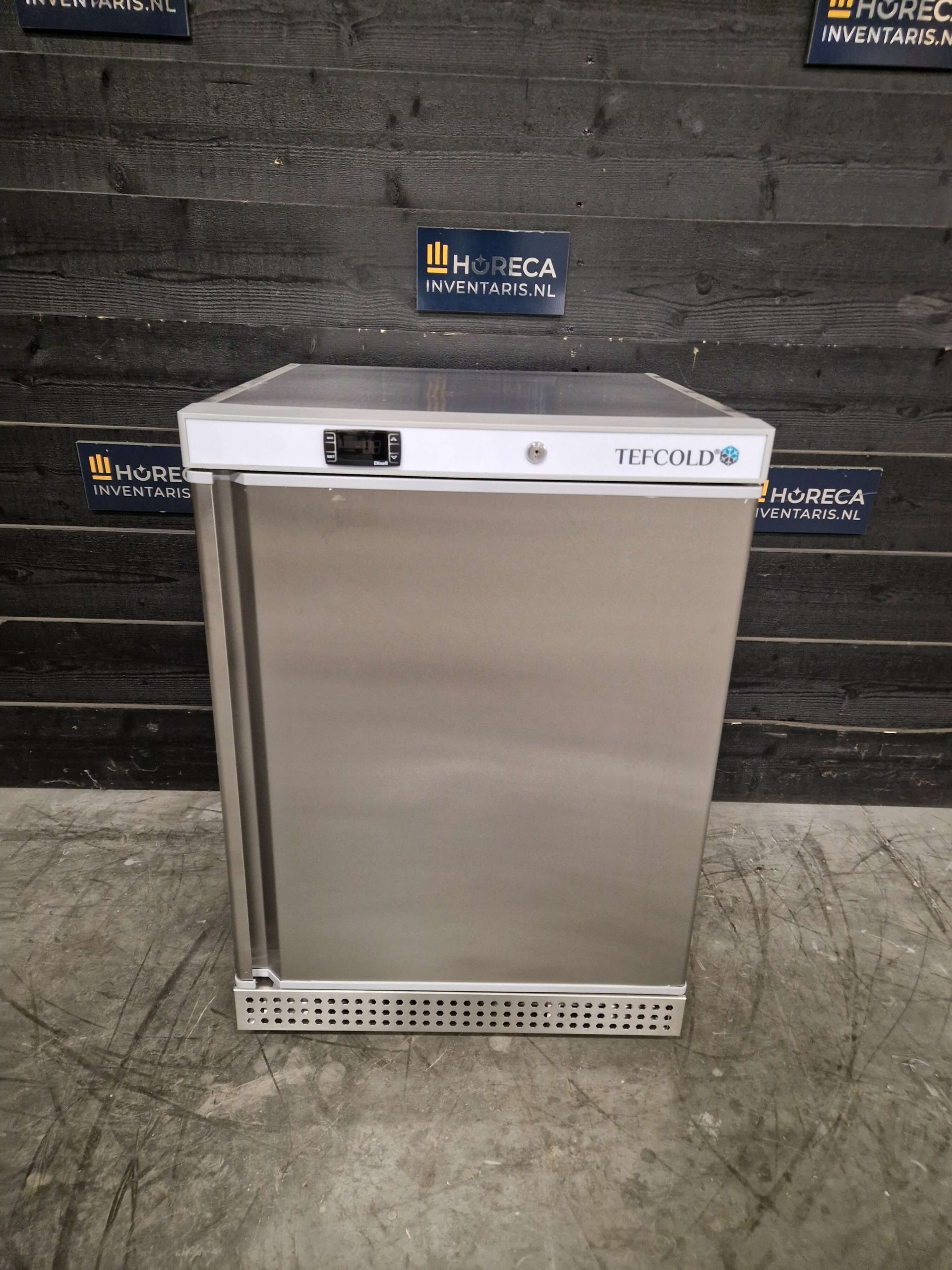 tefcold koelwerkbank | saladette | 3 deurs | rvs | sa1365 s/s