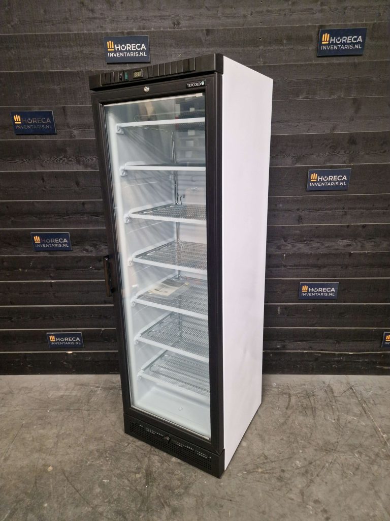 tefcold glasdeur vrieskast | wit | 300 liter | ufsc371g