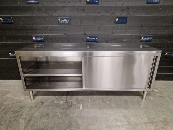 rhima vaatwasser | doorschuifvaatwasser | aan en afvoertafel | wd7 | 400v