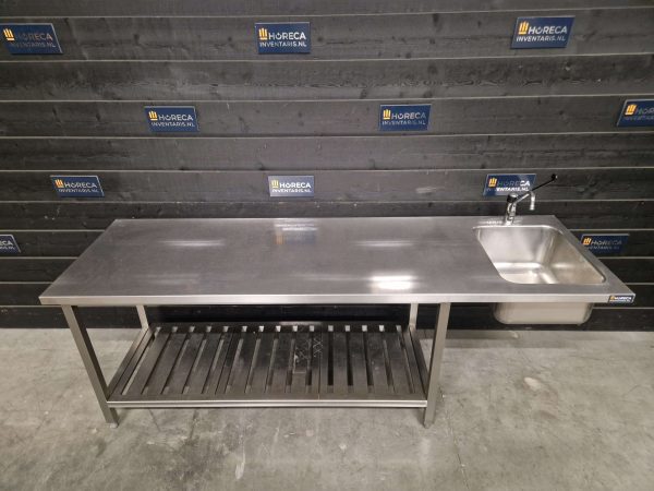 rhima vaatwasser | doorschuifvaatwasser | aan en afvoertafel | wd7 | 400v