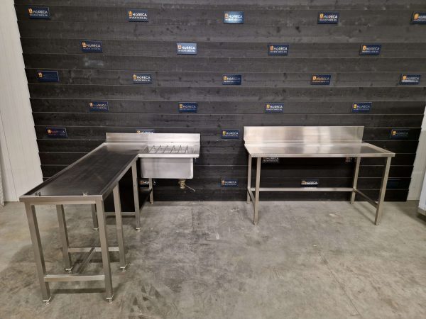 rhima vaatwasser | doorschuifvaatwasser | aan en afvoertafel | wd7 | 400v
