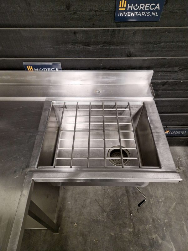 rhima vaatwasser | doorschuifvaatwasser | aan en afvoertafel | wd7 | 400v
