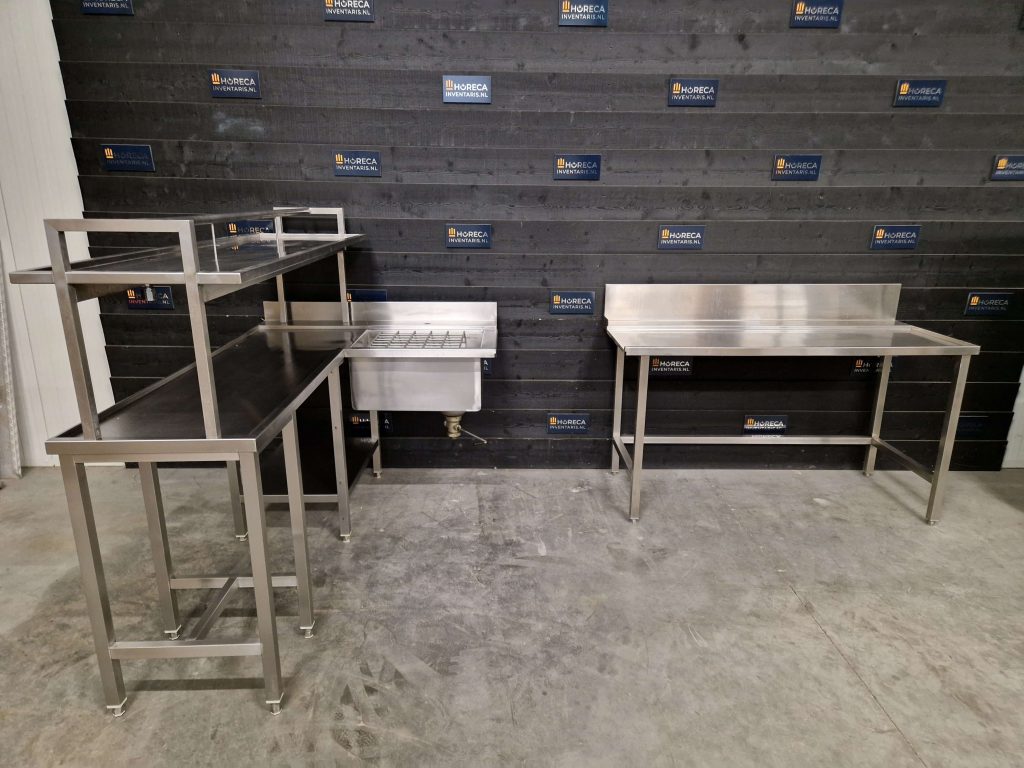 rhima vaatwasser | doorschuifvaatwasser | aan en afvoertafel | wd7 | 400v