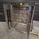 wastafel voor voorlader | enkele wasbak | rvs | 120 cm