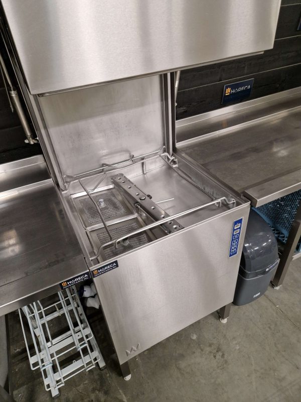 rhima vaatwasser | doorschuifvaatwasser | aan en afvoertafel | 400v | wd1712008