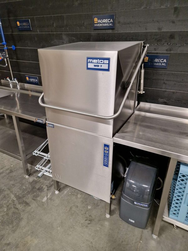 rhima vaatwasser | doorschuifvaatwasser | aan en afvoertafel | 400v | wd1712008