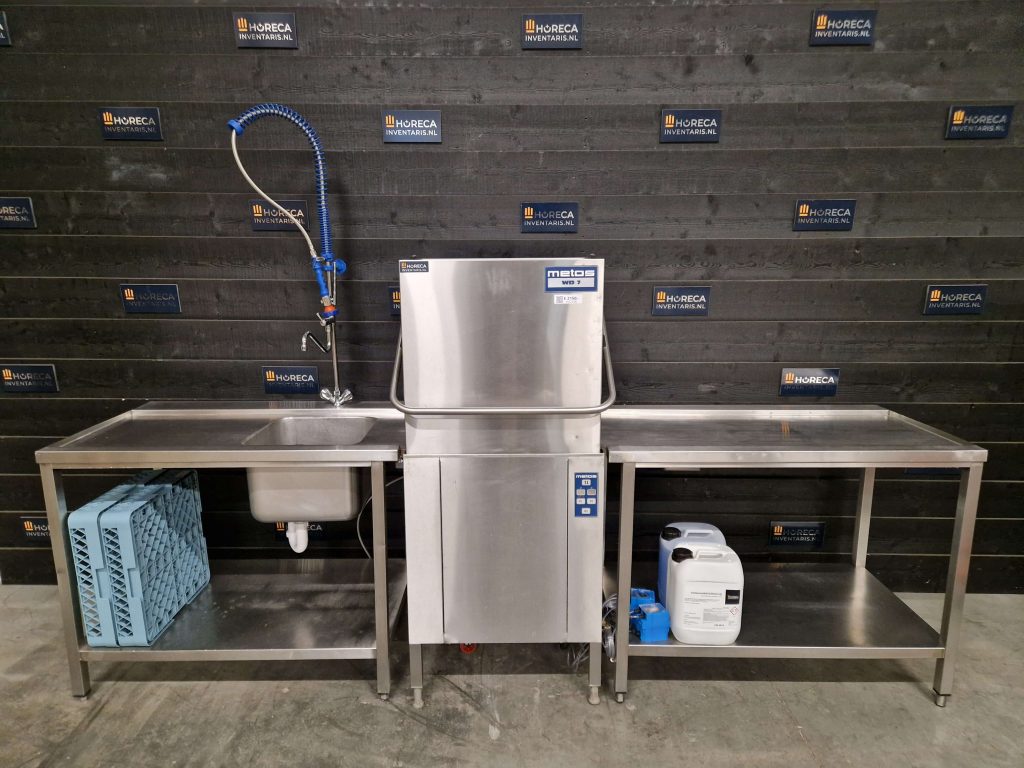 rhima vaatwasser | doorschuifvaatwasser | aan en afvoertafel | wd7 | 400v (kopie)