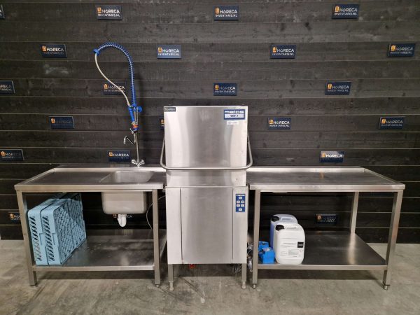 rhima vaatwasser | doorschuifvaatwasser | aan en afvoertafel | wd7 | 400v (kopie)