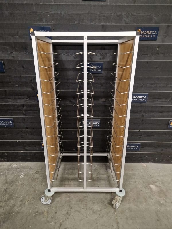 werktafel | opstaande rand | rvs | 80x70 cm