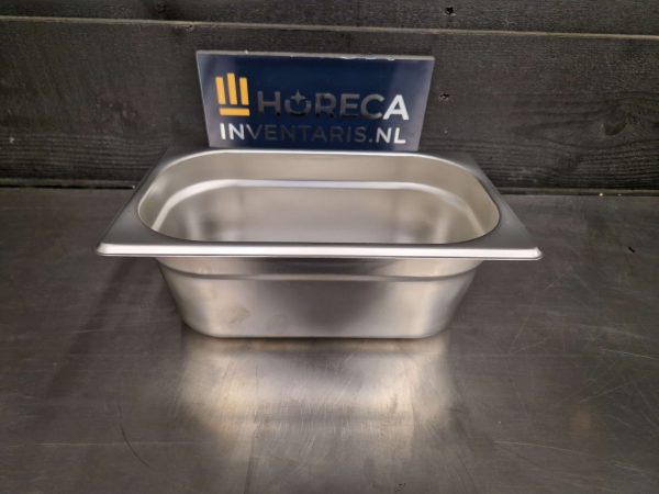 gastronorm bak | 1/1 gn | 15 cm diep | rvs
