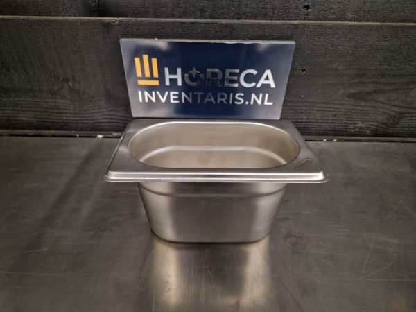 gastronorm bak | 1/1 gn | 15 cm diep | rvs