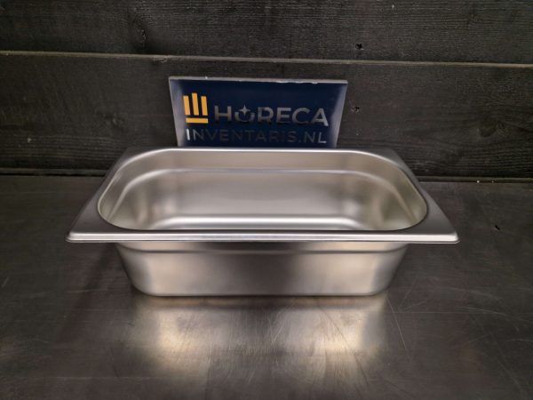 gastronorm bak | 1/1 gn | 15 cm diep | rvs