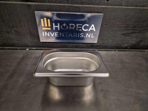 gastronorm bak | 1/1 gn | 15 cm diep | rvs