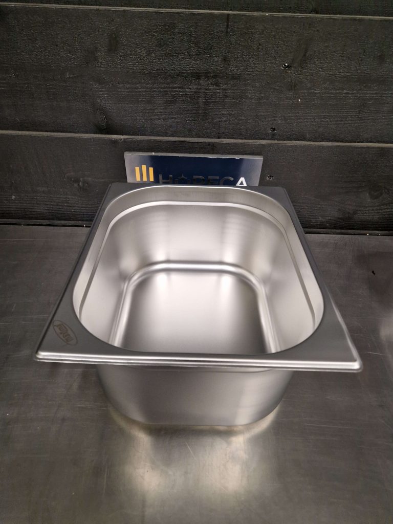 gastronorm bak | 1/1 gn | 15 cm diep | rvs