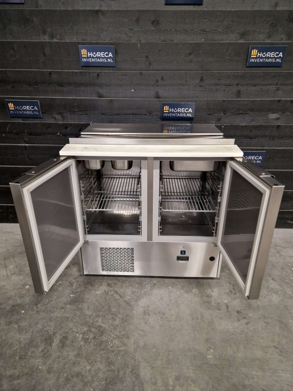 etagère verwarmd | warmtebrug | 2 niveaus | 120 cm (kopie)