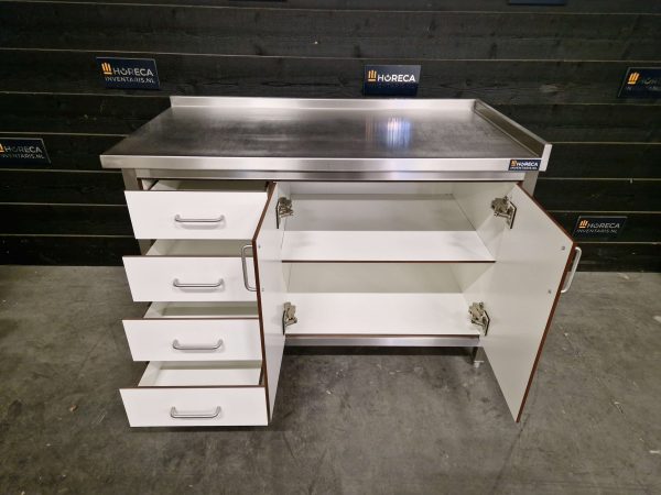 etagère verwarmd | warmtebrug | 2 niveaus | 120 cm (kopie)