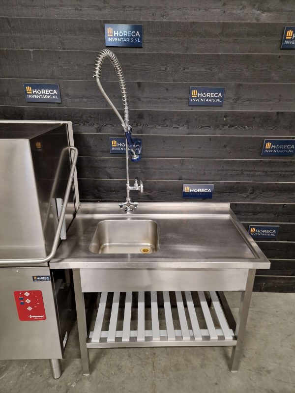 werkbank | trespa | rvs | 200cm