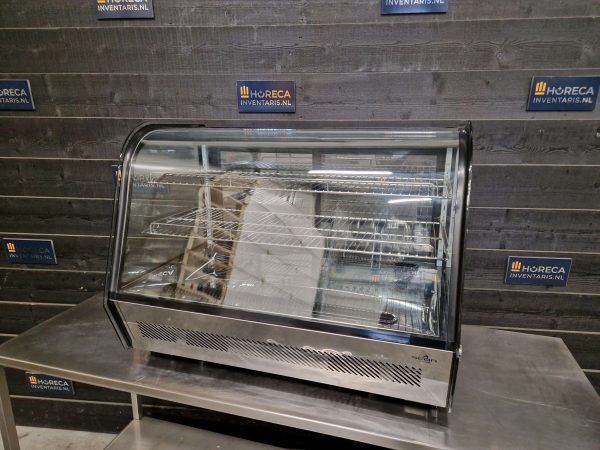 koel/vleesvitrine | ggm gastro | 250 cm | 2 glazen schuifdeuren | 230v