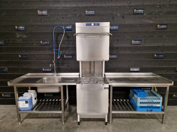 vaatwasser | vaatwasstraat | doorschuifvaatwasser | aan en afvoertafel | zanussi | ls14ea/ins | 400v (kopie)