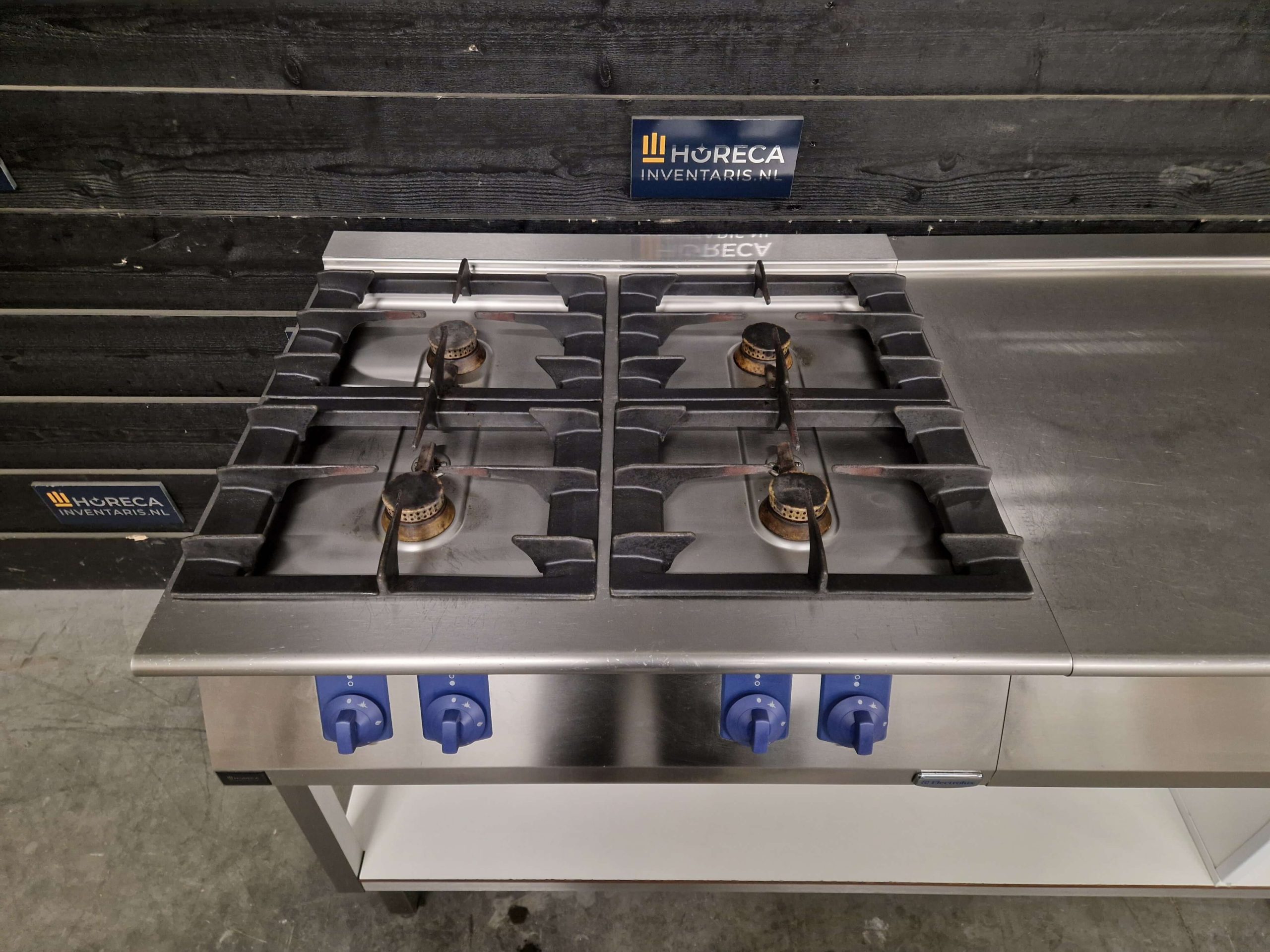 werktafel | prullenbak gat | rvs | 120cm