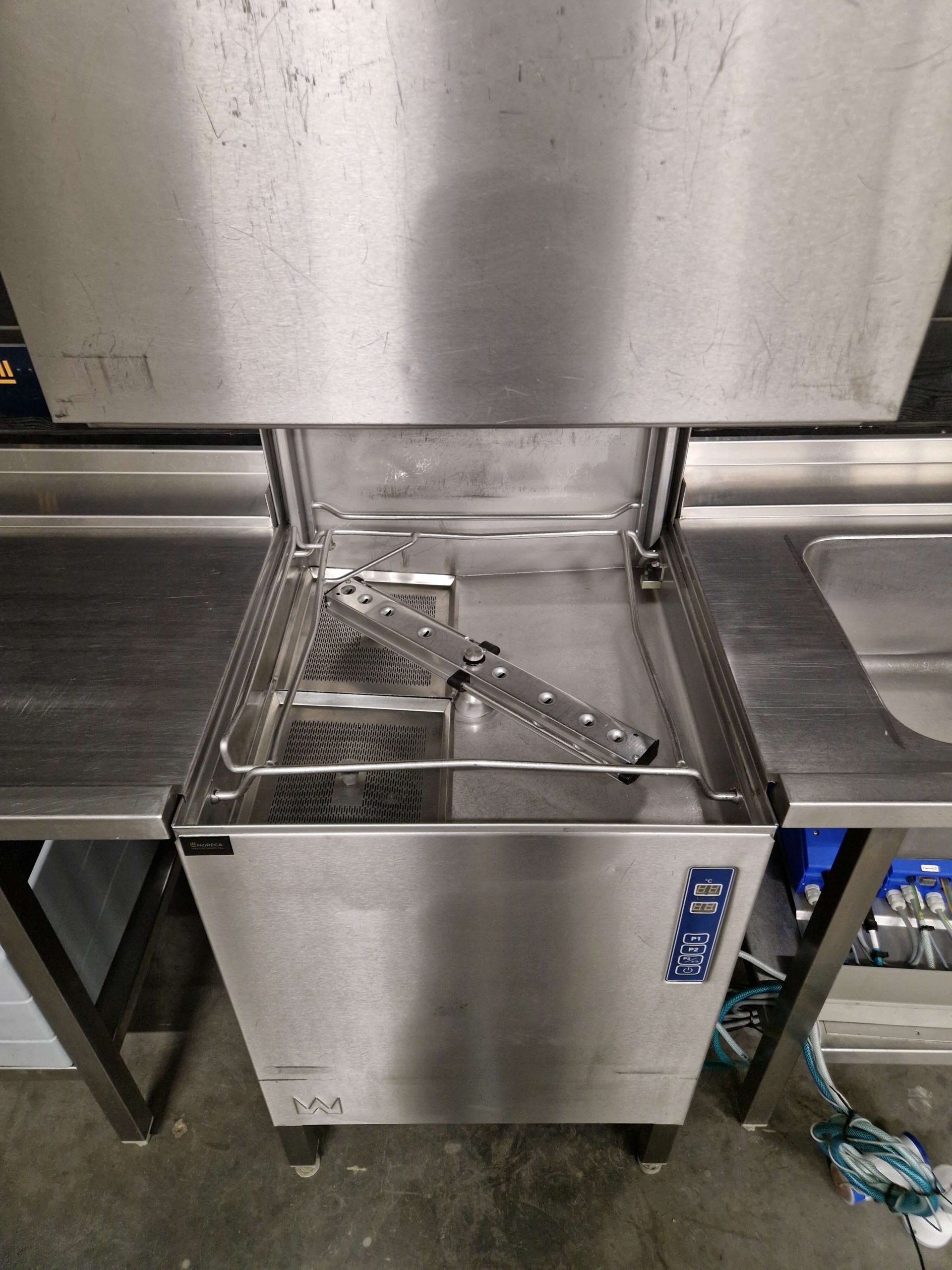 doorschuifvaatwasser | vaatwasstraat | rhima | wd 6 | 400v