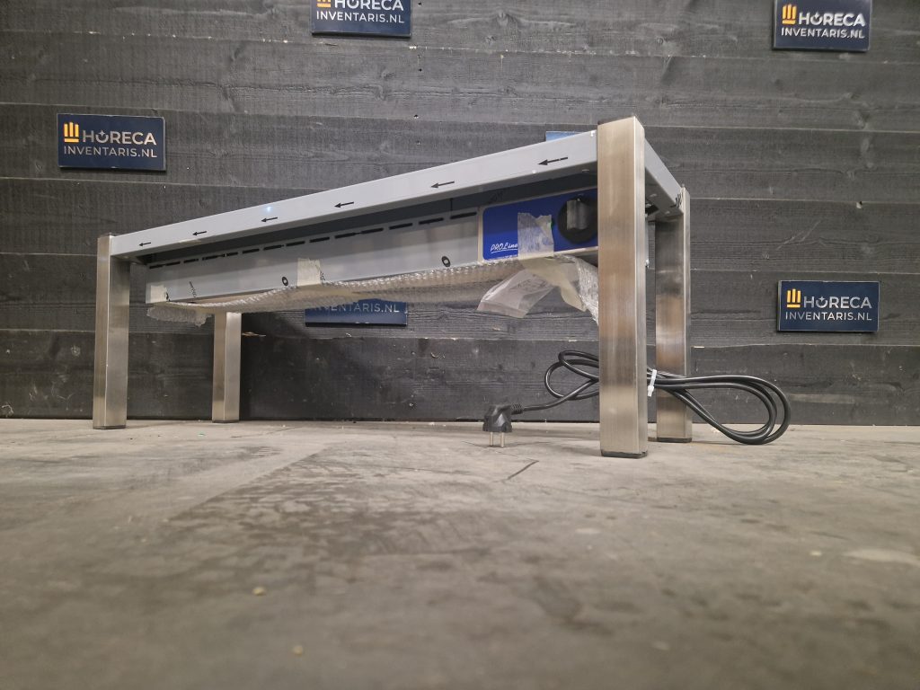 etagère | 1 niveau | rvs | 160 cm (kopie)